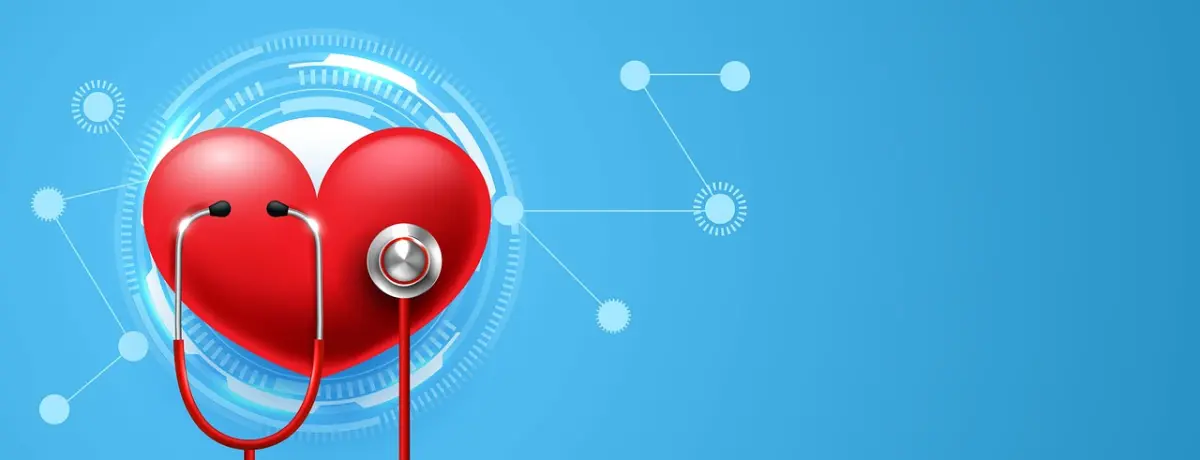 human heart, medicine, healthcare, medical, cardio, heart transplant, treatment, banner, copy space, digital art, human